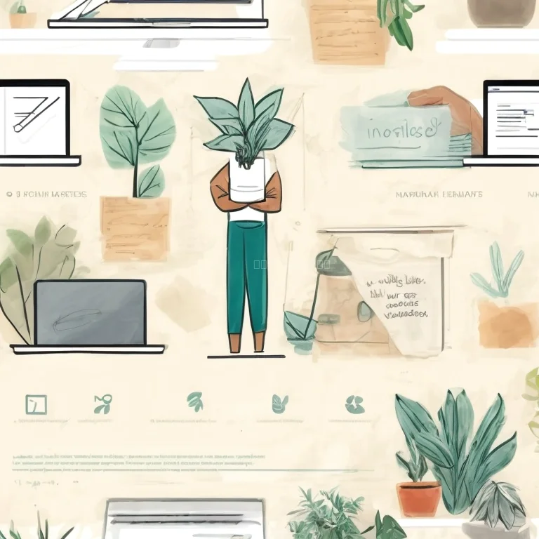 Symbol für bewusstes Geschaeft und Werte